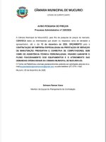 AVISO PESQUISA DE PREÇOS Processo Administrativo nº 330/2025
