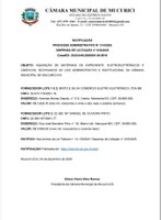 RATIFICAÇÃO  PROCESSO ADMINISTRATIVO N° 314/2025 DISPENSA DE LICITAÇÃO n° 016/2025