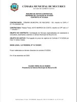 RESUMO DE ADITIVO CONTRATUAL DISPENSA DE LICITAÇÃO Nº 013/2024