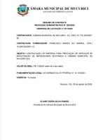  RESUMO DE CONTRATO  PROCESSO ADMINISTRATIVO N° 290/2025 DISPENSA DE LICITAÇÃO n° 011/2025