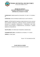 RESUMO DE CONTRATO  PROCESSO ADMINISTRATIVO N° 299/2025 DISPENSA DE LICITAÇÃO N° 013/2025