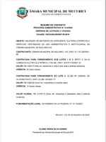 RESUMO DE CONTRATO  PROCESSO ADMINISTRATIVO N° 314/2025
